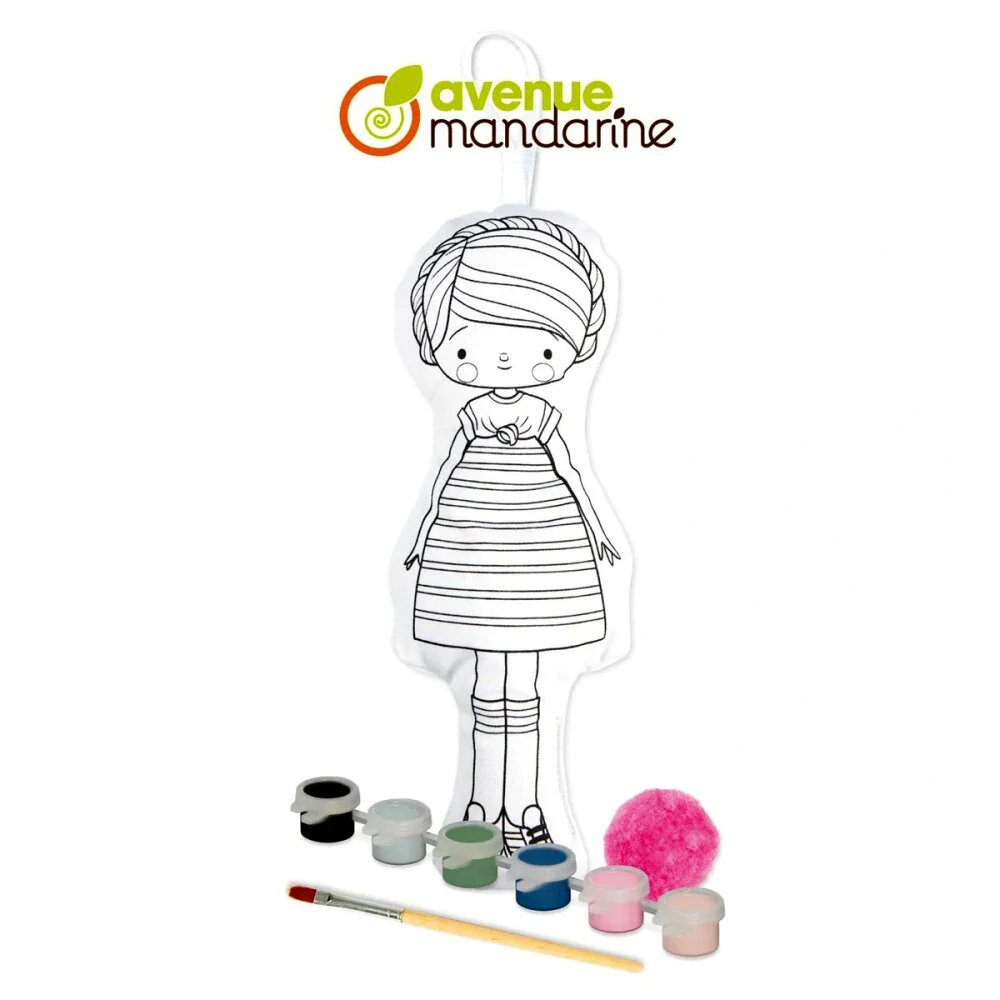 Kreativní sada Avenue Mandarine Doll to Paint - Laureen