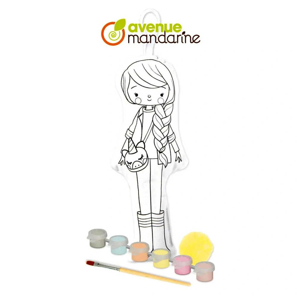 Kreativní sada Avenue Mandarine Doll to Paint - Chloé