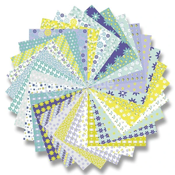 Sada papírů Avenue Mandarine Origami Kytky - 60 listů