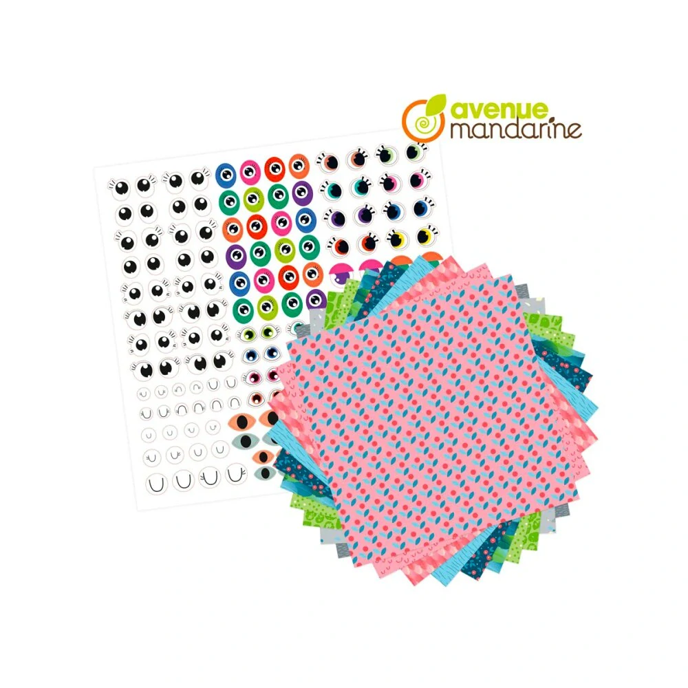 Sada papírů Avenue Mandarine Origami - 40 listů