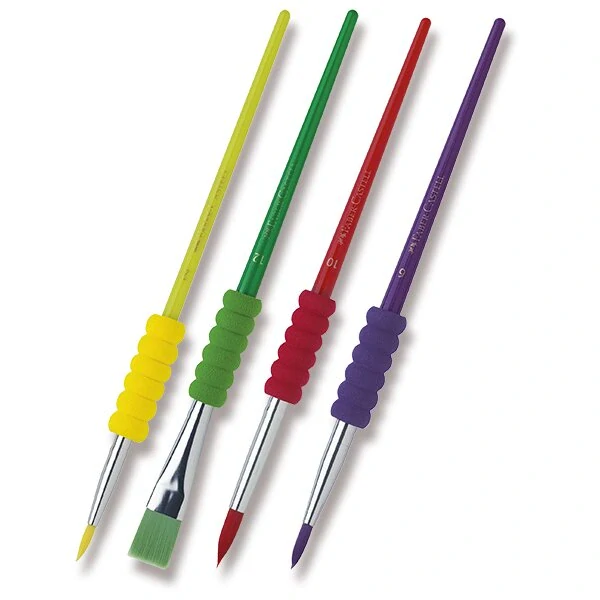 Sada štětců Faber-Castell Soft - 4 kusy