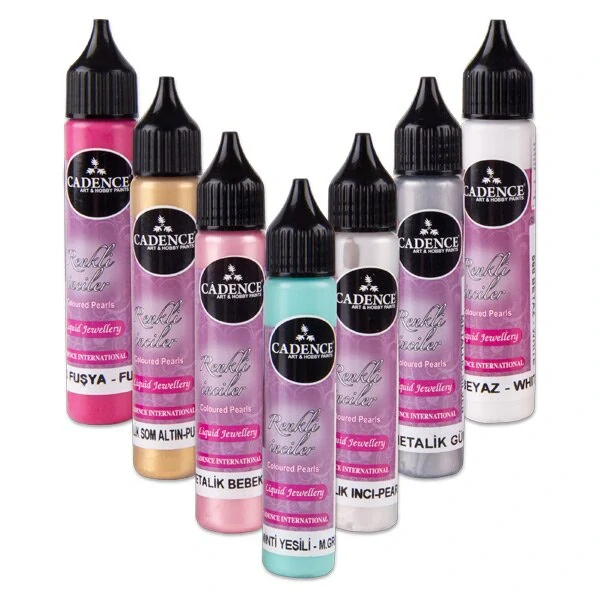 Tekuté perly Cadence, 25 ml - perleťová