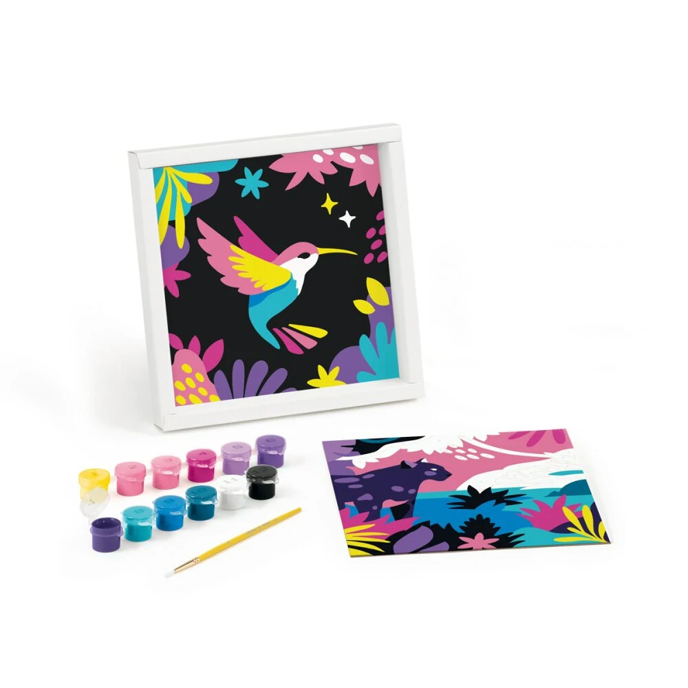 Kreativní sada Maped Creativ Paint by number - leopard a pták