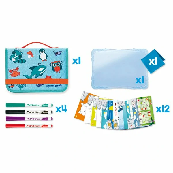 Výtvarný kufřík Maped Creativ Travel Board Hry a kreslení