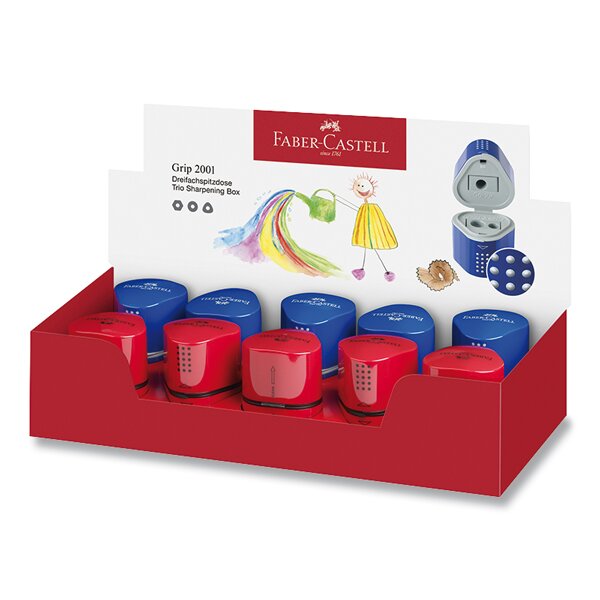 Ořezávátko Faber-Castell Trio Grip 2001 - 3 otvory