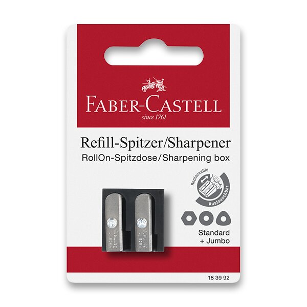 Ořezávátko Faber-Castell RollOn - 2 otvory