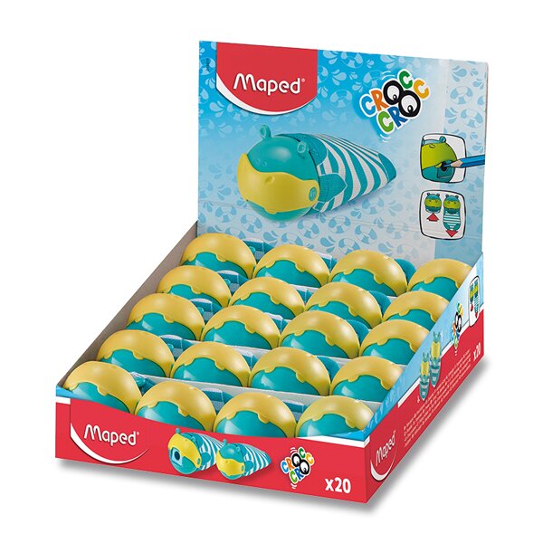 Ořezávátko Maped Croc Croc Hippo - 1 otvor