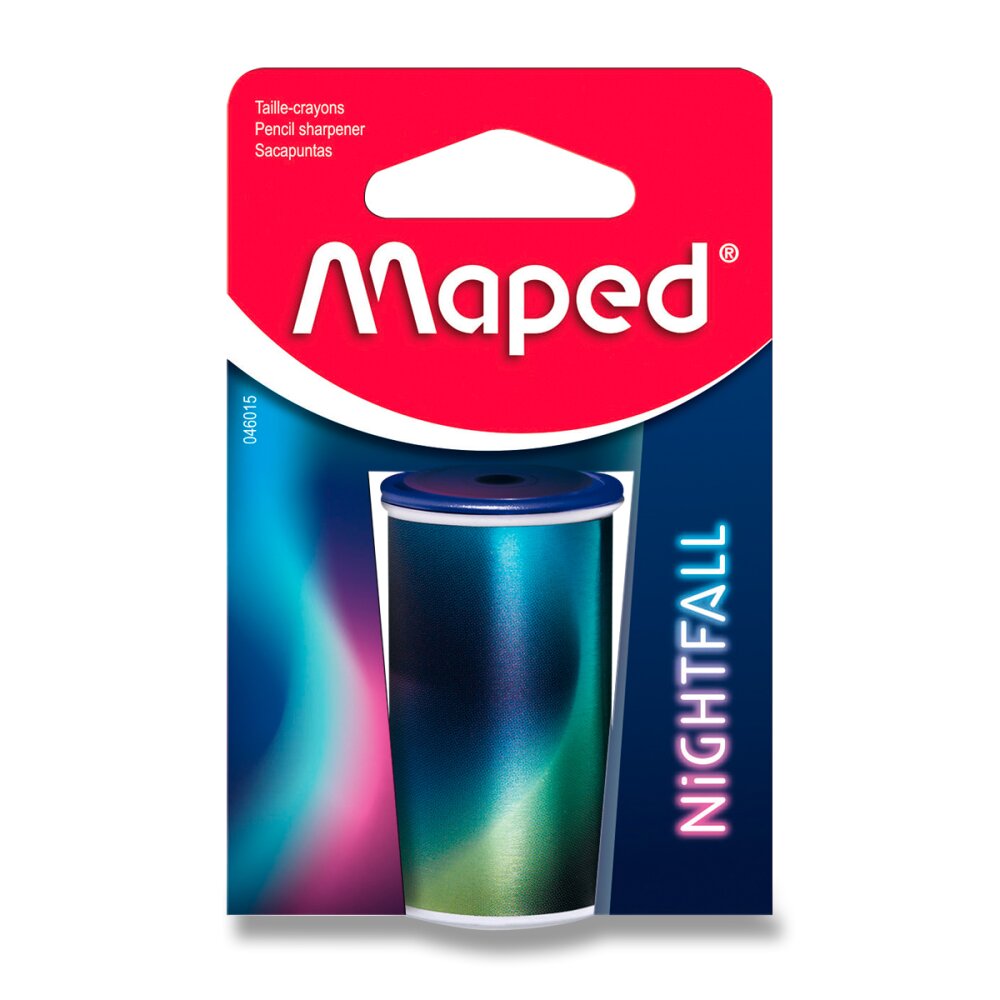 Ořezávátko Maped Can Mini Nightfall - 1 otvor, blistr
