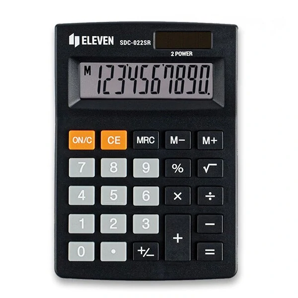 Stolní kalkulátor Eleven SDC-022SR