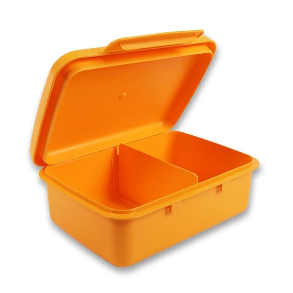 Svačinový box Zdravá sváča - oranžový
