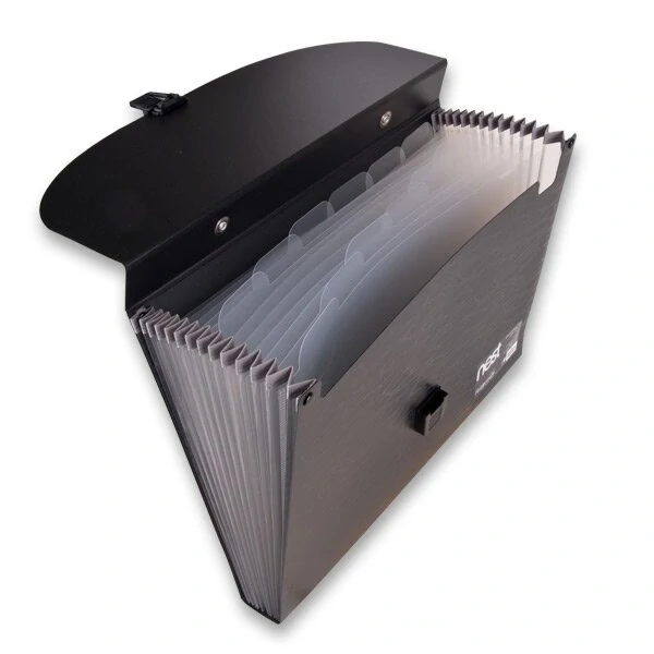 Aktovka na dokumenty FolderMate Nest 330 x 235 x 35 mm - černá