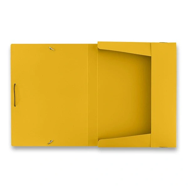 Box na dokumenty Verde, A4 - hořčicová