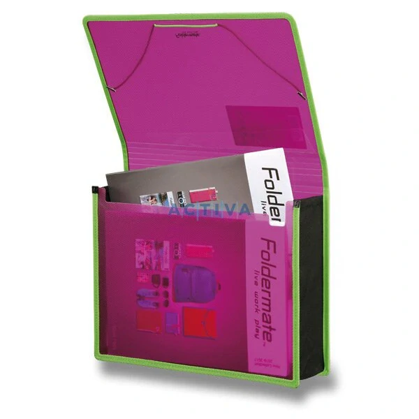 Desky na dokumenty FolderMate Pop Gear Plus, A4 - fialová
