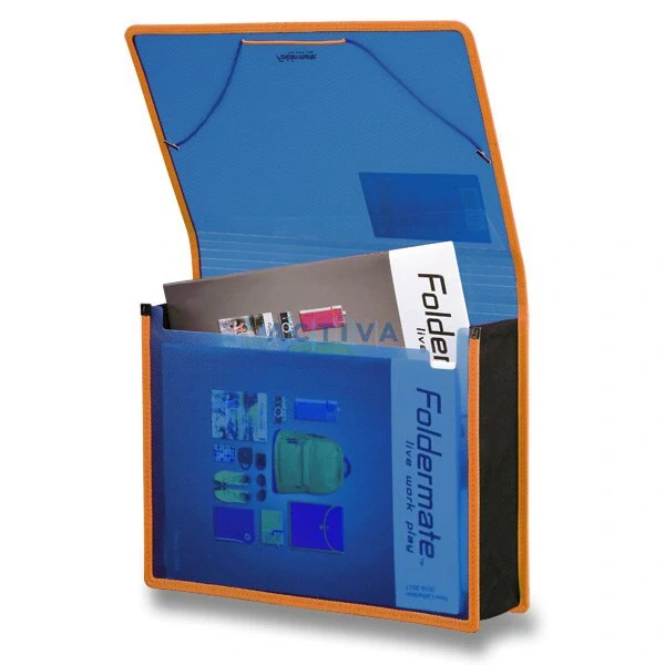 Desky na dokumenty FolderMate Pop Gear Plus, A4 - modrá