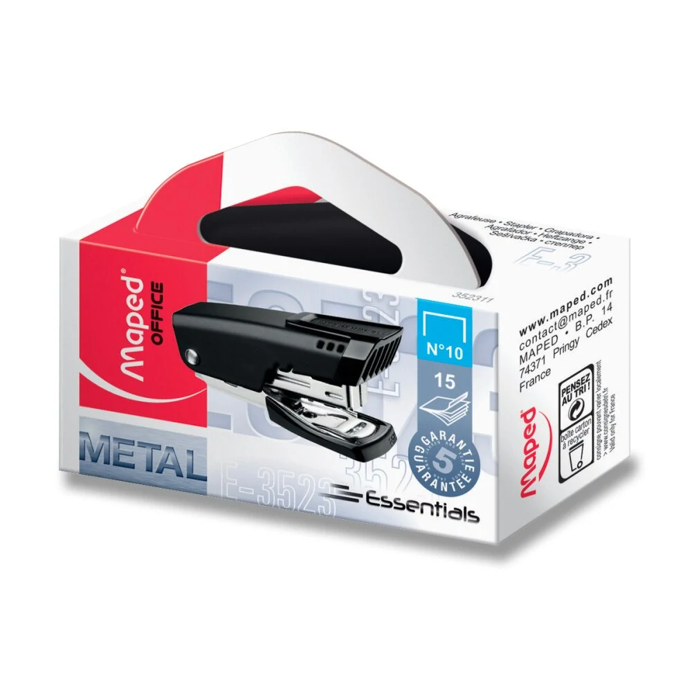 Sešívačka MAPED Essentials Metal Mini No.10 - na 15 listů