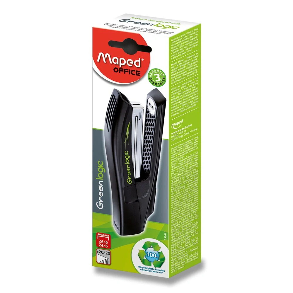 Sešívačka Maped Greenlogic Full Strip 24/6 - na 20 listů