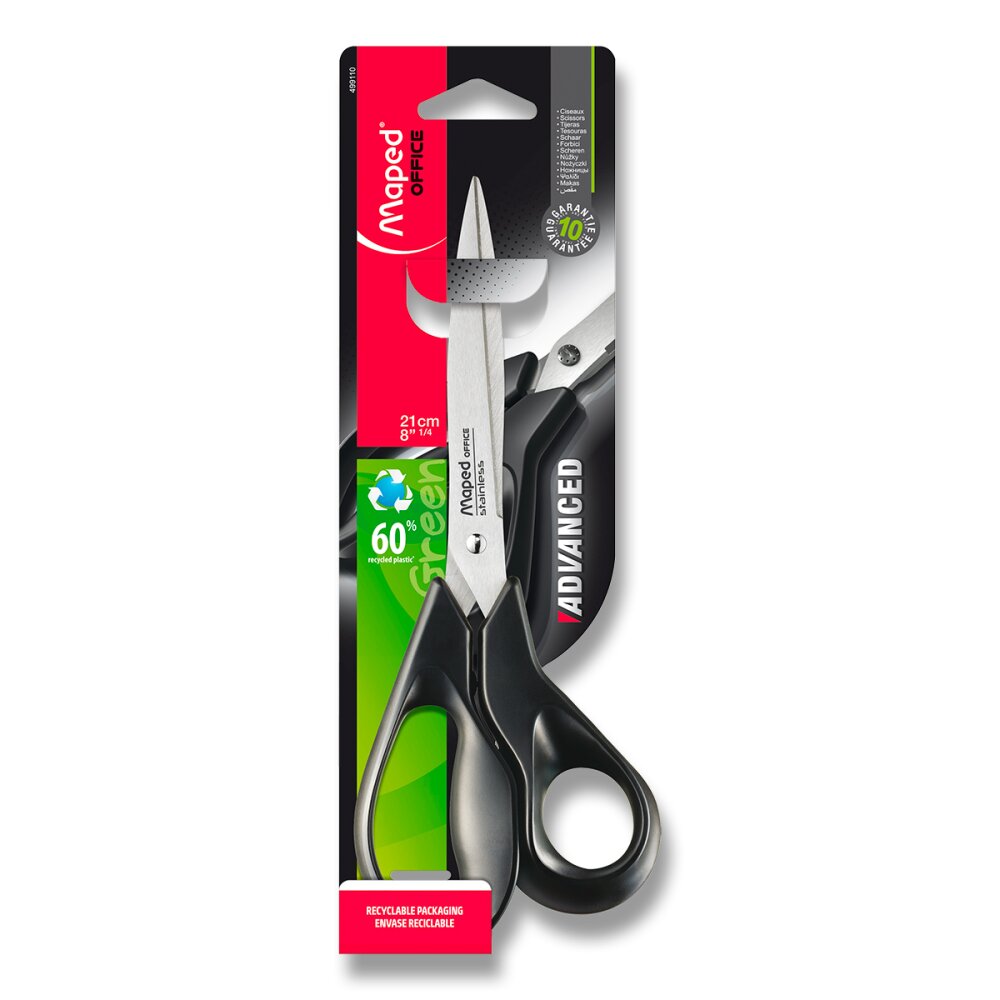 Nůžky Maped Advanced Green - 21 cm