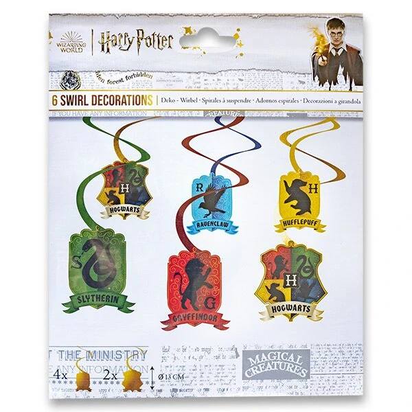 Spirály Harry Potter - 6 ks