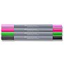 Popisovač Faber-Castell Goldfaber Aqua Dual Marker Fluffy Flamingo - 4 ks
