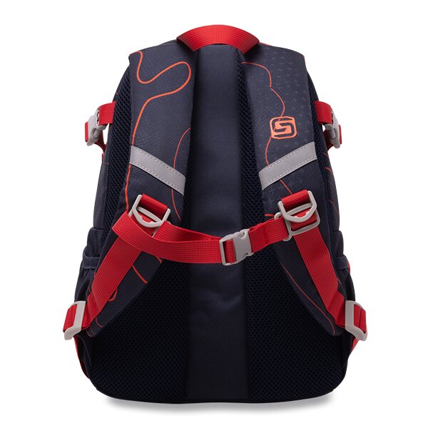 Dětský batoh Schneiders Ninja Revenge Black Red
