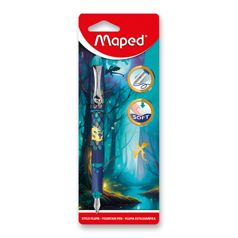 Bombičkové pero MAPED Dragon - hrot M