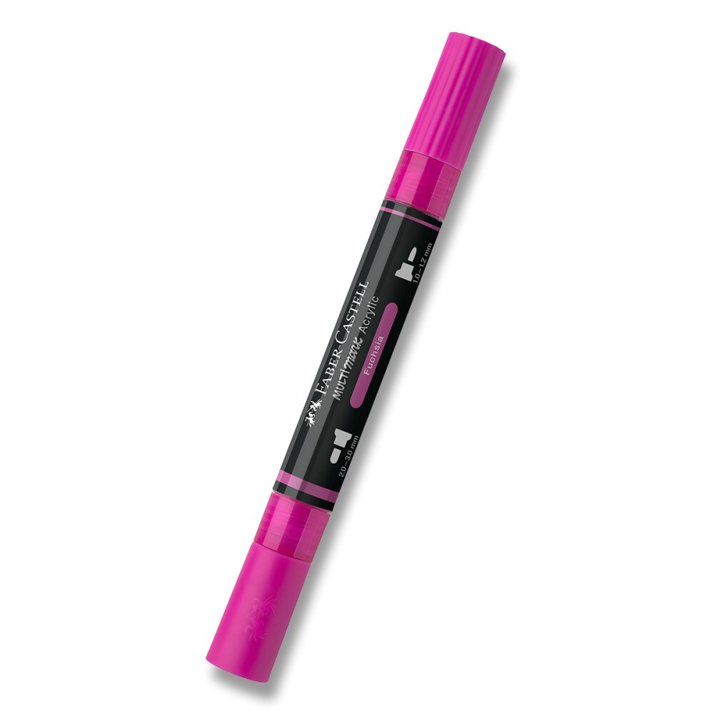 Akrylový popisovač Faber-Castell Multimark - 125, fuchsia