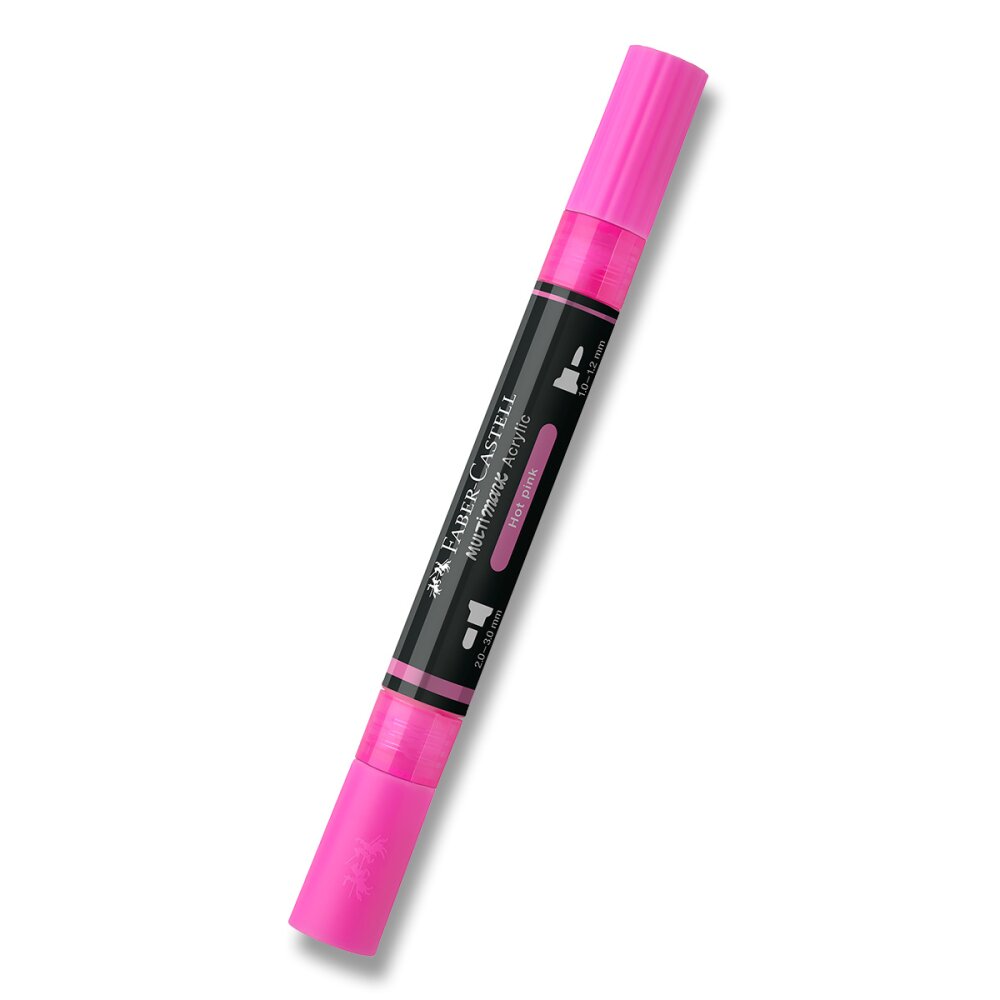 Akrylový popisovač Faber-Castell Multimark - 329, hot pink