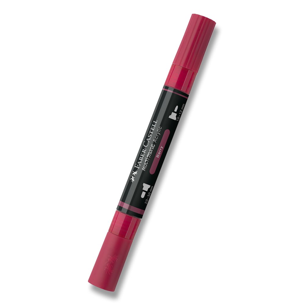 Akrylový popisovač Faber-Castell Multimark - 433, berry