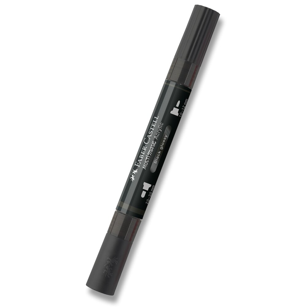 Akrylový popisovač Faber-Castell Multimark - 299, black glossy