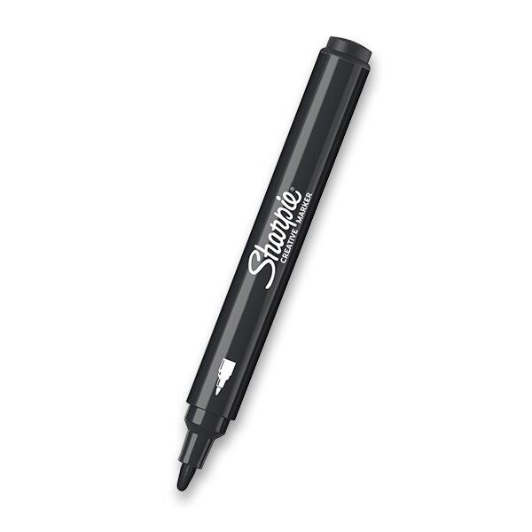 Akrylový popisovač Sharpie Acrylic Marker Bullet - 2 ks, černá a bílá