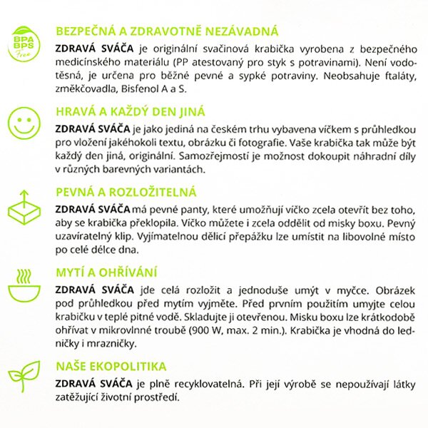 Set Zdravá lahev 0,7 l a Zdravá sváča - Fresh růžová