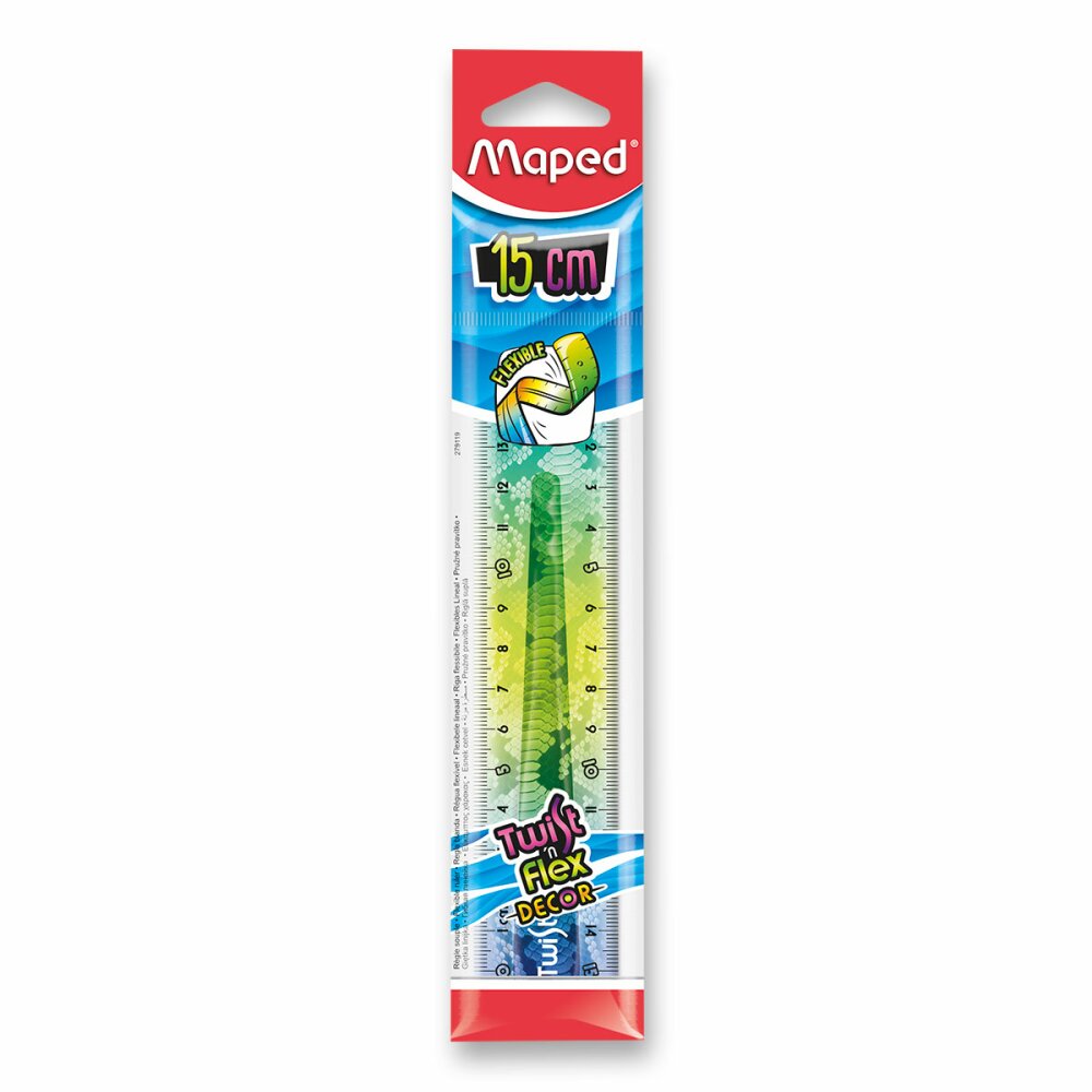 Pravítko Maped Twist'n Flex Decor Animals - 15 cm
