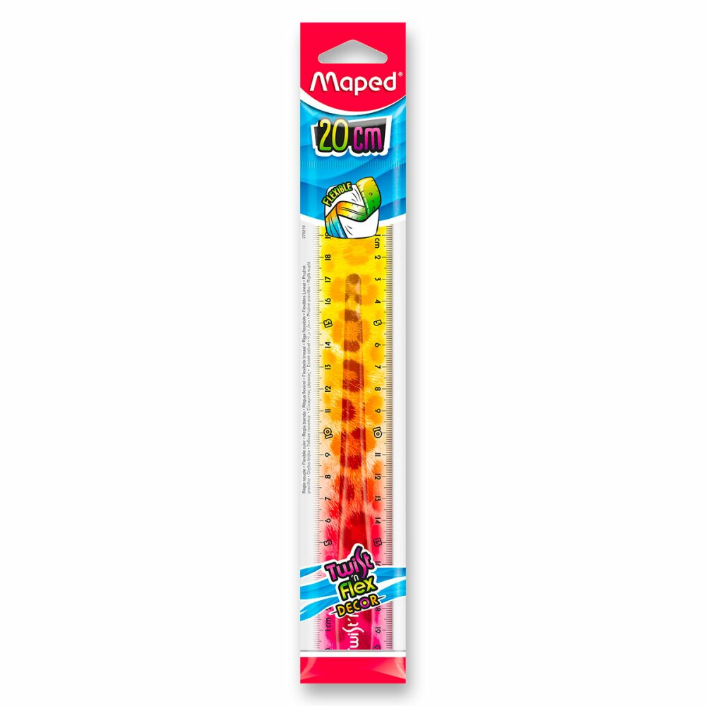 Pravítko Maped Twist'n Flex Decor Animals - 20 cm