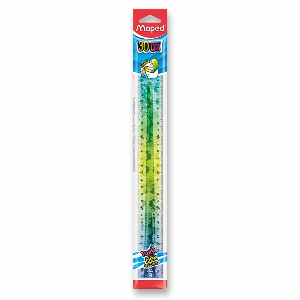 Pravítko Maped Twist'n Flex Decor Animals - 30 cm