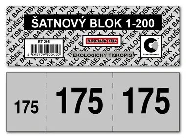 BALOUŠEK ET295 Šatnový blok 1-200