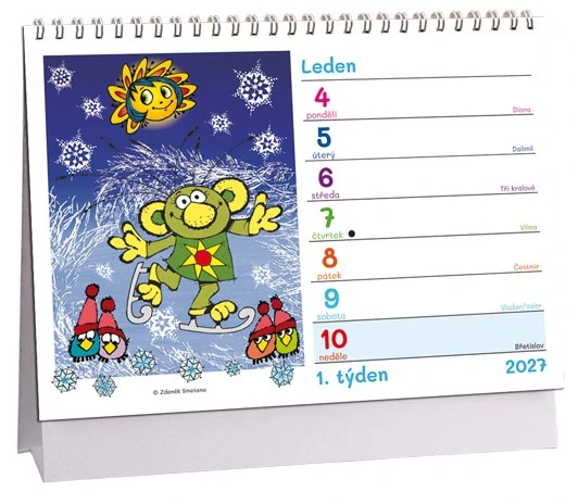 Kalendář Z pohádky do pohádky 2027