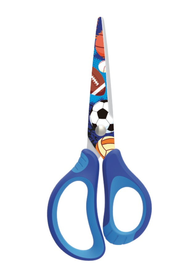 Školní nůžky KEYROAD Tattoo Soft, 15cm