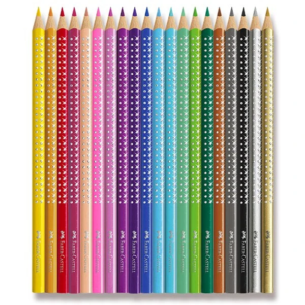 Pastelky Faber-Castell Sparkle - 20 barev