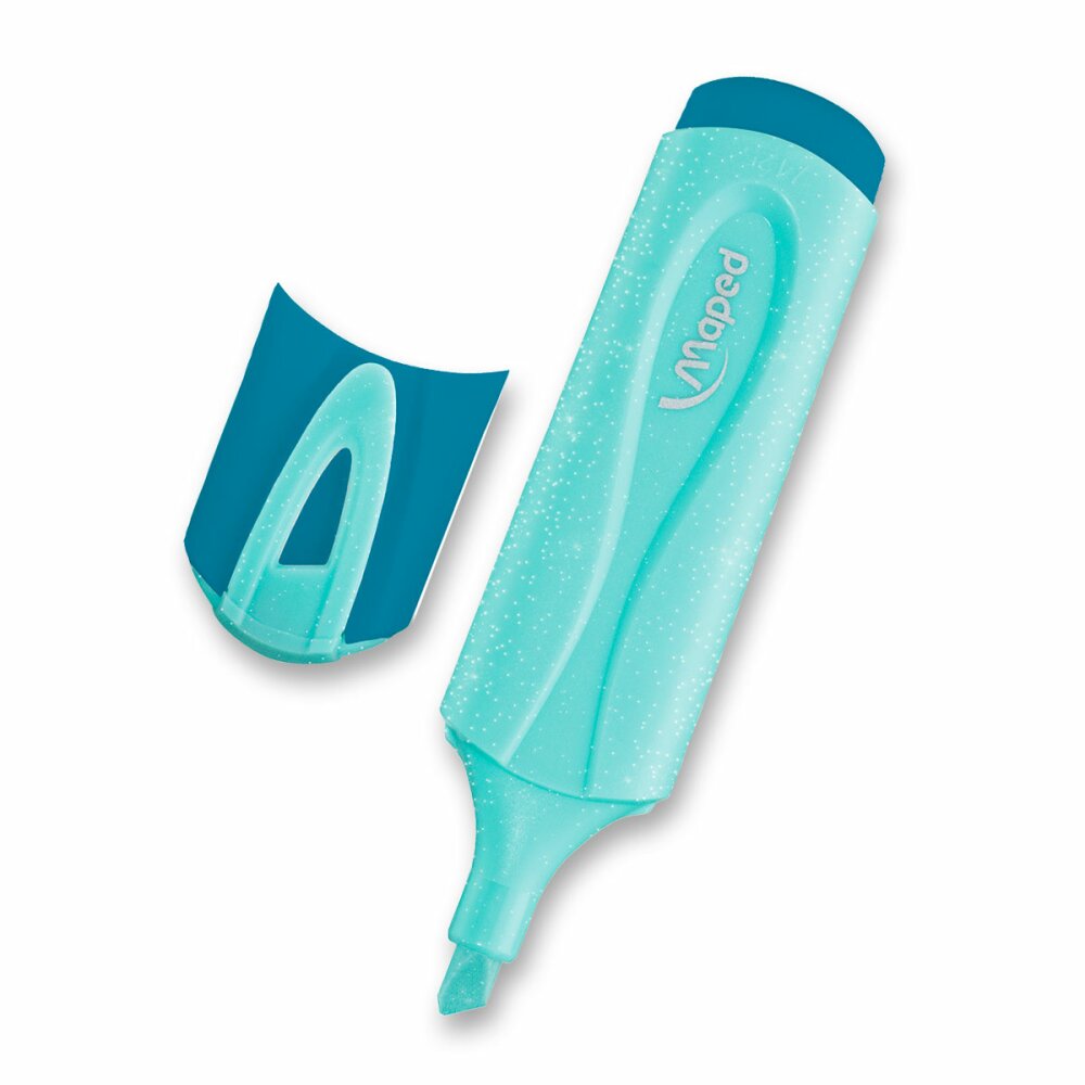 Zvýrazňovač Maped Fluo Peps Classic Glitter - sada 4 barev