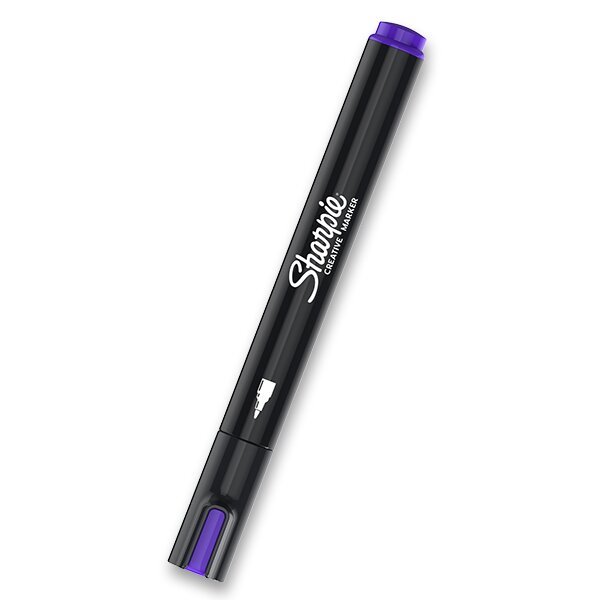 Akrylový popisovač Sharpie Acrylic Marker Bullet - sada 12 barev