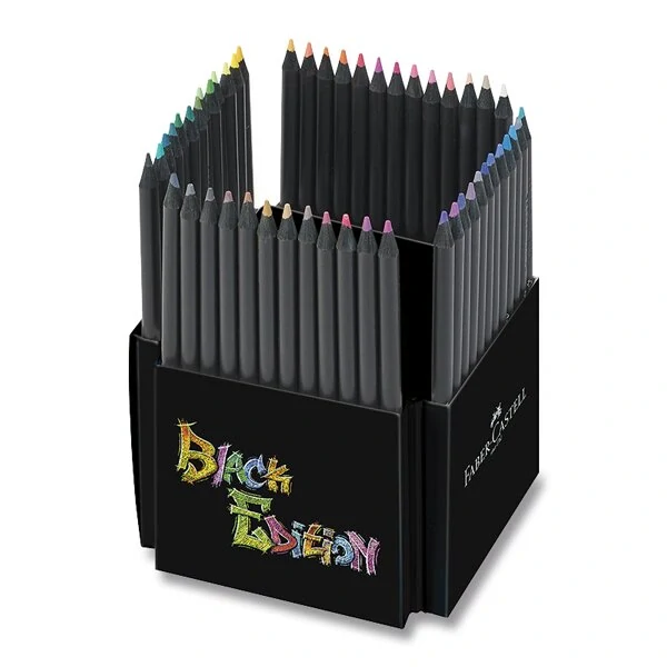 Pastelky Faber-Castell Black Edition - 50 barev