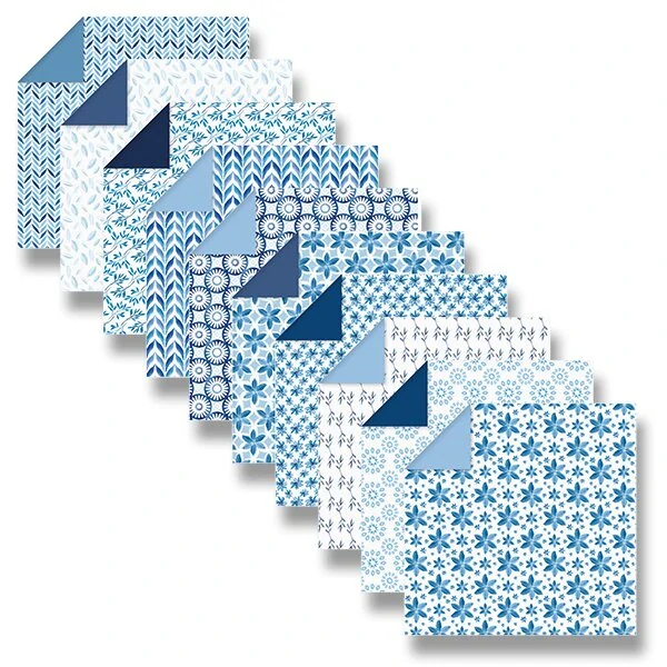 Sada papírů Clairefontaine Origami Shibory - 60 listů