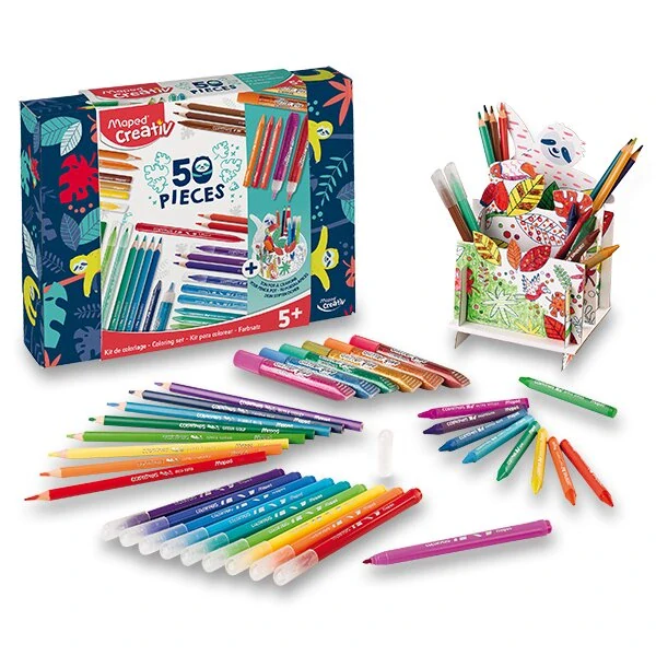 Výtvarný kufřík Maped Creativ - 50 ks