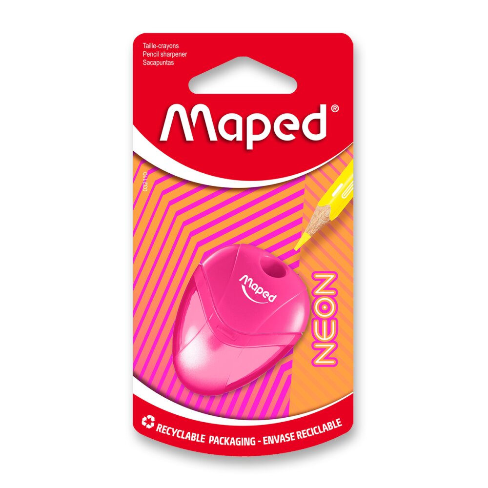 Ořezávátko Maped I-gloo Neon - 1 otvor, blistr
