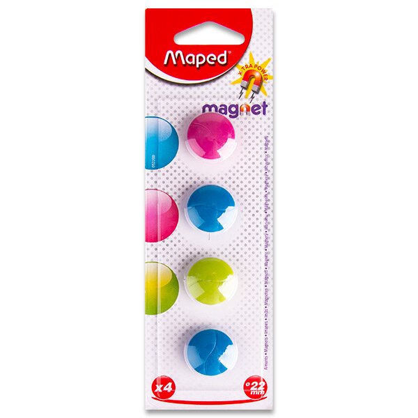 Kulaté magnety Maped - průměr 22 mm 