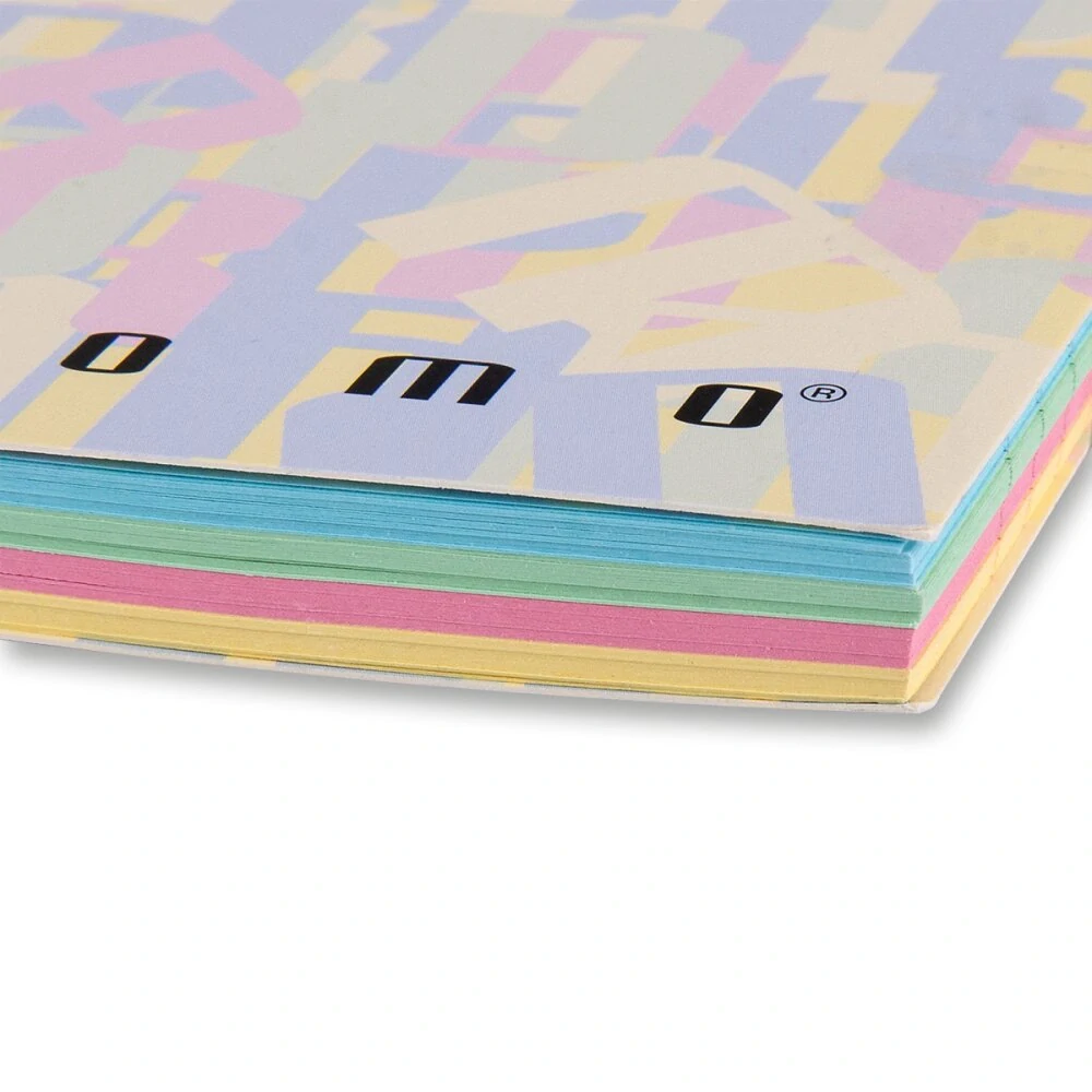 Kroužkový blok Pigna Monocromo multicolor - A4, linkovaný