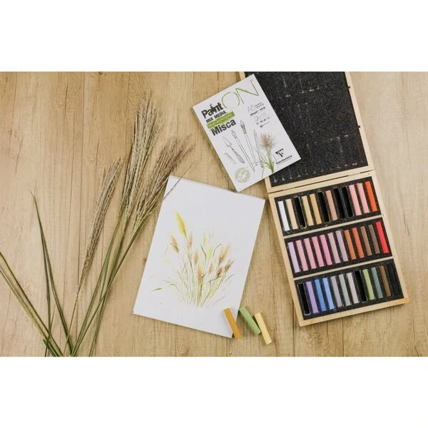 Blok Clairefontaine Paint'ON Misca - A5, 15 listů, 250 g
