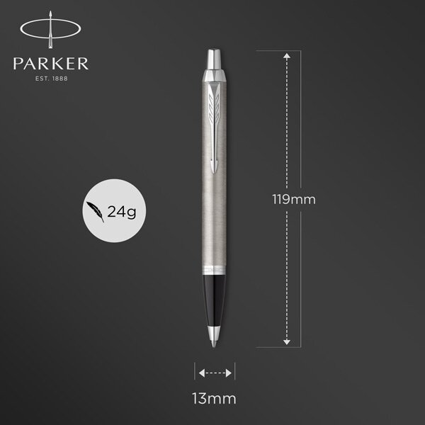 Kuličkové pero Parker IM Essential Stainless Steel CT