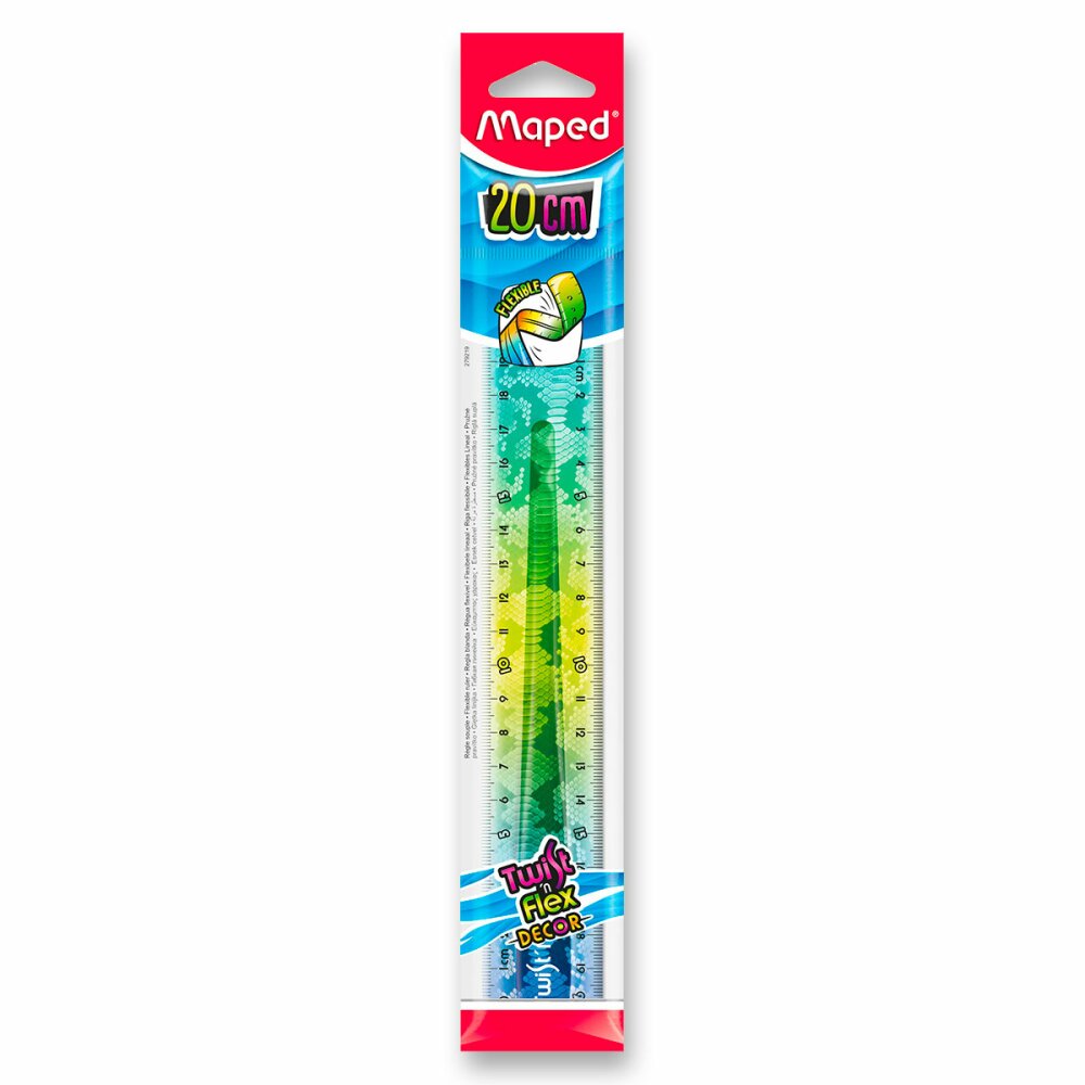 Pravítko Maped Twist'n Flex Decor Animals - 20 cm