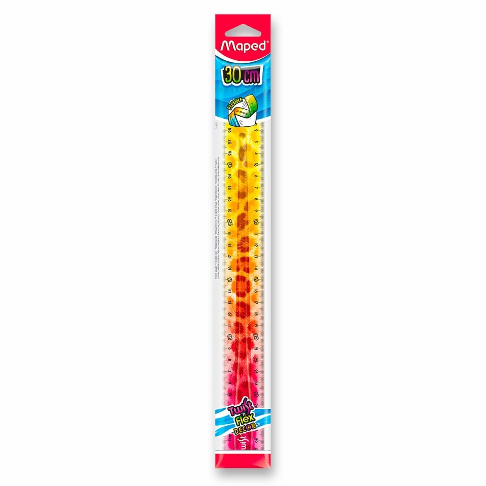 Pravítko Maped Twist'n Flex Decor Animals - 30 cm